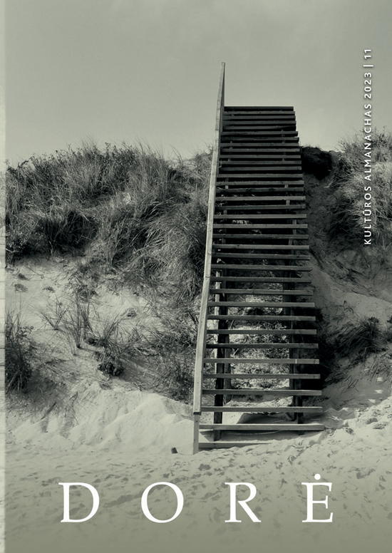 Naujausios „Dorės“ viršelyje - Neringos mero premijos laureato Gintauto Trimako fotografijos „Išėjimai“ fragmentas.