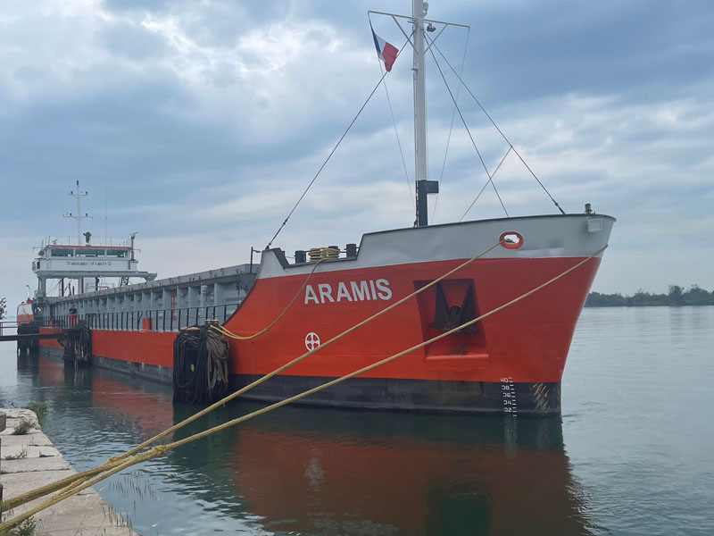 LAIVUI „Aramis“ šiemet sukako 20 metų, jis pastatytas 2003-iaisiais. Jo ilgis - 87 metrai, plotis - 11 m.