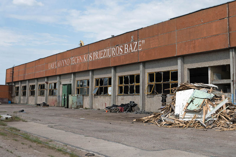 GRIAUS. Laivyno technikos priežiūros bazė bus nugriauta.