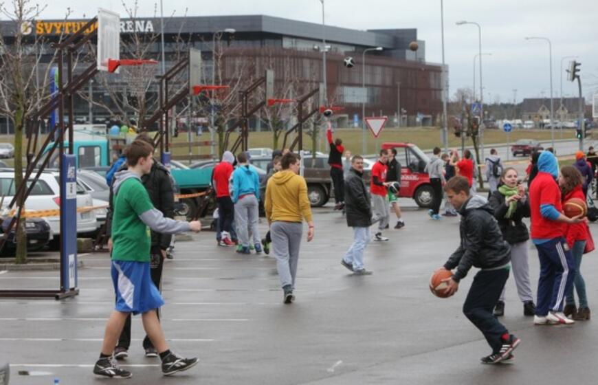 Klaipėdos jaunimui - lauko krepšinio turnyras