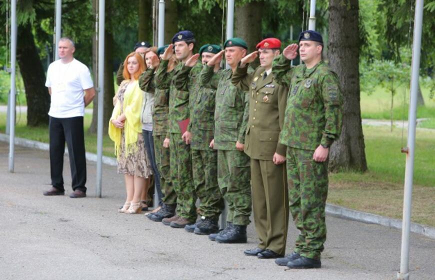 Vadų pasikeitimo ceremonija Dragūnų batalione