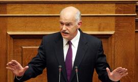 Graikijos parlamentas pritarė griežtoms taupymo priemonėms