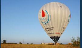 Pramogas pajūryje papildo ir skrydžiai oro balionu