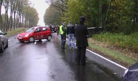 Ketvirtadienio avarija kelyje Klaipėda-Palanga