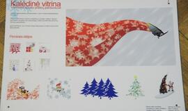 Klaipėdos studentai paruošė kalėdinių vitrinų projektus