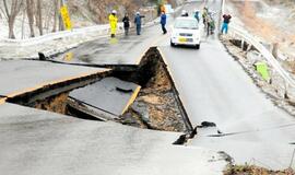 Japoniją sukrėtė žemės drebėjimas, nusiaubė cunamis