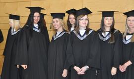 Diplomų įteikimas Lietuvos aukštojoje jūreivystės mokykloje