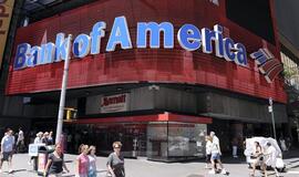 "Bank of America" ketvirčio nuostoliai siekė 8,8 mlrd. JAV dolerių