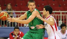 Jaunieji Lietuvos krepšininkai 78:59 įveikė egiptiečius ir pateko į ketvirtfinalį