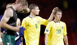 Lietuvos futbolininkai palaidojo viltis patekti į Europos čempionatą