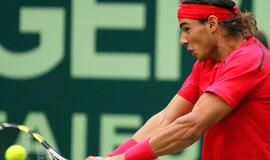 Rafaelis Nadalis pralaimėjo turnyro Vokietijoje ketvirtfinalyje