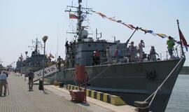 Karinės jūrų pajėgos kviečia aplankyti laivus