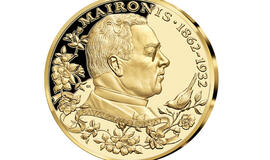 Maironio muziejuje bus pristatytas Maironiui skirtas paauksuotas medalis