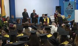 KU socialinių mokslų studentams įteikti diplomai