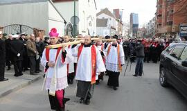 Klaipėdos krikščionys pakartojo Jėzaus kryžiaus kelią