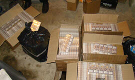 Aptiko kontrabandinių rūkalų už 50 tūkst. litų