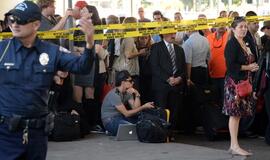 Per šaudymą Los Andželo oro uoste nušautas saugumo agentas