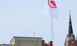 Kultūros dieną Palangoje suplevėsavo Taikos vėliava