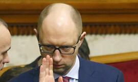 Ukrainos parlamentas nepritarė Aresenijaus Jaceniuko atsistatydinimui