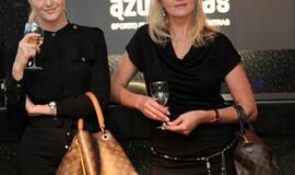Dizainerės Natalijos Šakelienės kolekcijos modeliais tapo ir Rūta Mazurevičiūtė, ir Gediminas Juodeika