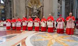Popiežius Pranciškus įšventino 20 vyskupų į kardinolus
