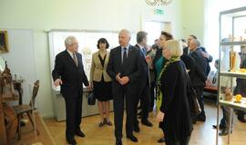 Ūkio ministras atidarė atnaujintą gintaro muziejų