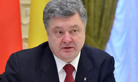 Petro Porošenka kalba apie Ukrainoje pasibaigusią krizę