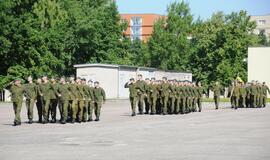Vado pasikeitimo ceremonija Dragūnų batalione