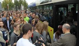 Šiauliuose autobusu važiavo 205 keleiviai