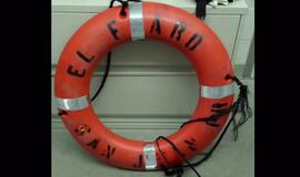 Gelbėtojai tiki radę uragano "Žoakinas" pradangintą krovininį laivą "El Faro"