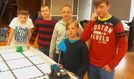Jaunieji robotų meistrai į Klaipėdą parvežė pergalę