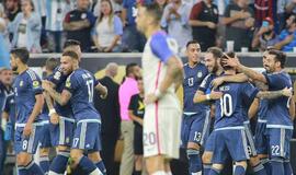 Argentinos futbolininkai pateko į "Copa America" čempionato finalą