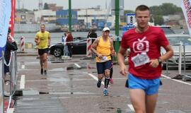 Klaipėdos maratonas: lietus bei greitoji pagalba