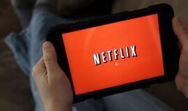 Išaugus vartotojų skaičiui, šoktelėjo "Netflix" akcijų kaina