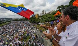 Venesuela: per protestus prieš prezidentą Nikolą Madurą sužeista daugiau kaip 20 žmonių