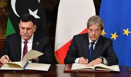 Neformalaus ES viršūnių susitikimo išvakarėse Italija ir Libija pasirašė susitarimą dėl migrantų į Europą antplūdžio pažabojimo