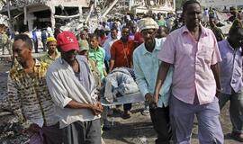 Somalis: sprogimo Mogadiše aukų skaičius išaugo iki 276 žmonių
