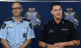 Australijos policija teigia užkirtusi kelią Naujųjų metų naktį Melburne planuotam teroro aktui