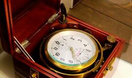 „Meridiane“ atidaryta jūrinių laikrodžių ekspozicija