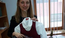 Vaikiški Juozo Statkevičiaus tautiniai kostiumai jau platinami savivaldybėse