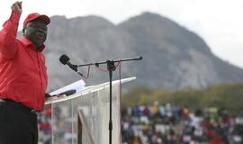 Mirė ilgametis Zimbabvės opozicijos lyderis Morganas Tsvangirai'us