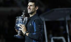 „US Open“ turnyre - serbo N. Djokovičiaus triumfas