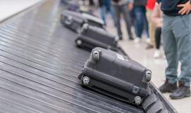 Oro uosto keleivio bagaže rasta šovinių