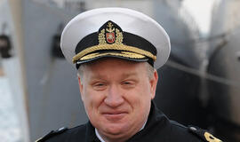 Į atsargą išleistas admirolas Kęstutis Macijauskas