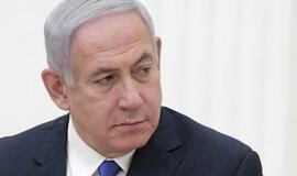 B.Netanjahu užsimena apie dalies Vakarų Kranto aneksiją