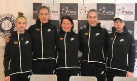 Federacijos taurės varžybų starte Lietuvos tenisininkės nugalėjo islandes
