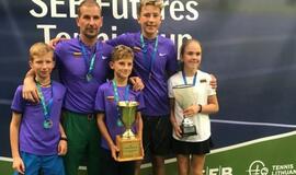 Lietuvos komanda pirmą kartą tapo SEB Futures Cup turnyro čempione