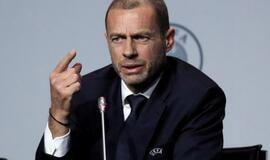UEFA prezidentas pasakė, kada turi baigtis Čempionų lygos turnyras