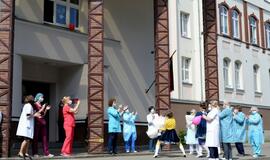Vaiku gynimo dienos proga - koncertas prie Klaipėdos vaikų ligoninės
