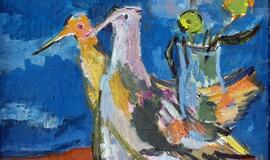 Baroti galerijoje –  Antano Gudaičio paroda „Siela kaip paukštis“
